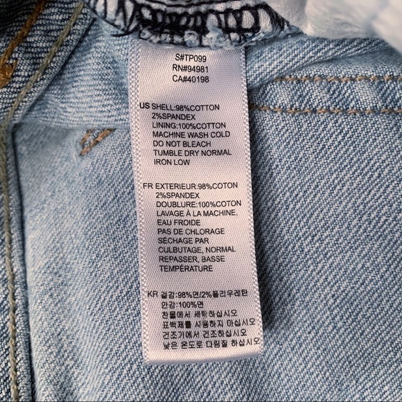 2.1 Denim Light Wash Skinny Jeans Size 29 - Picture 6 of 7